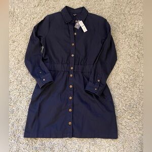 J. Crew Chino Shirtdress